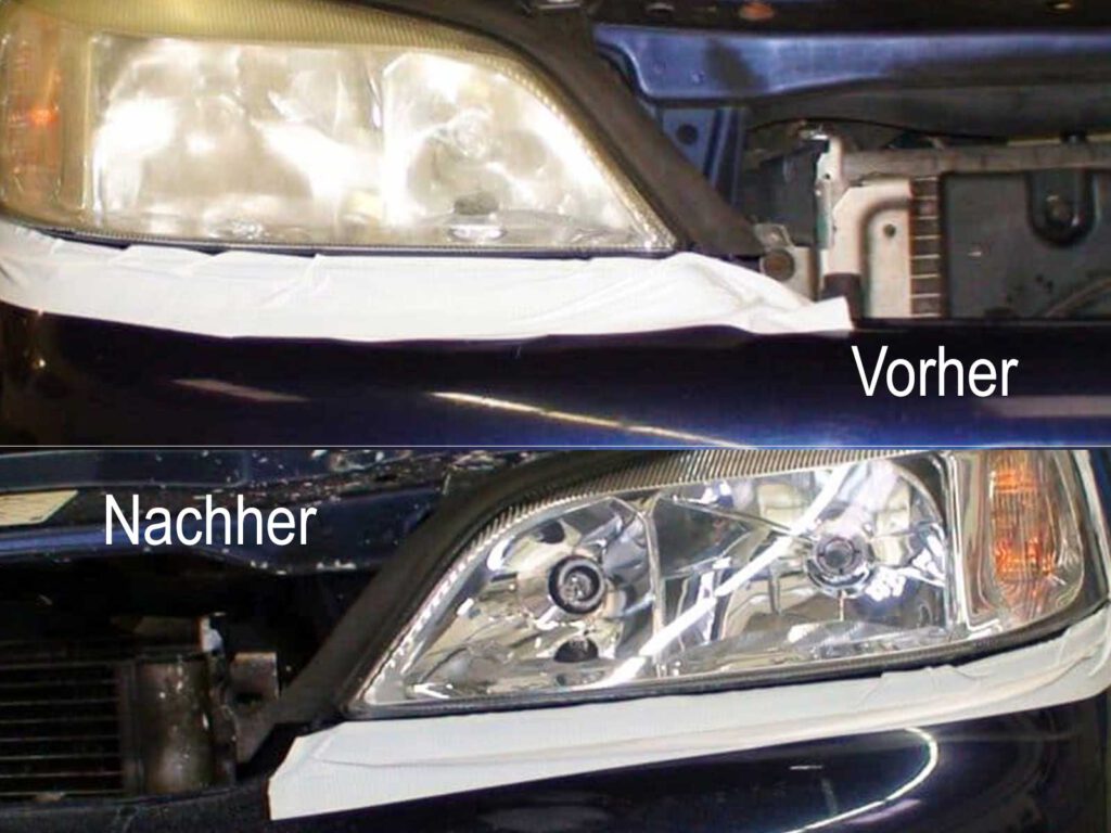 Autohaus Kreis - Service - Scheinwerfer Restauration